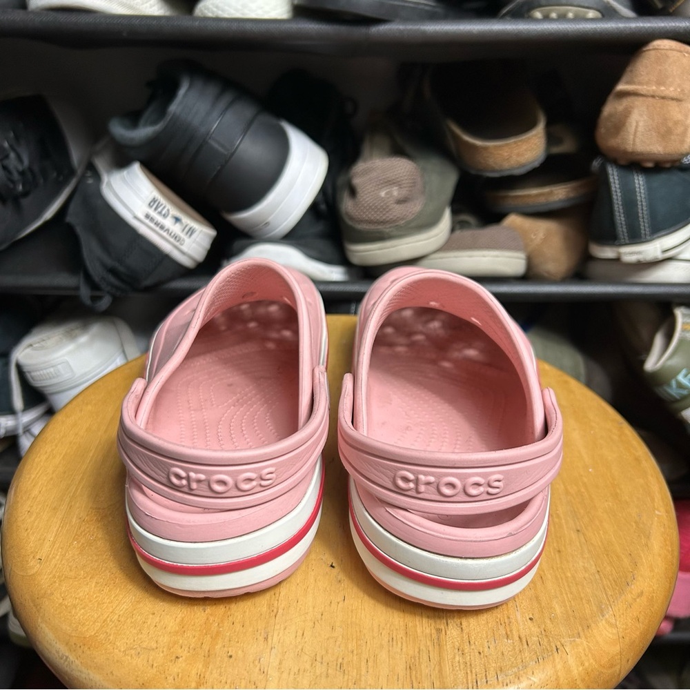 CROCS Kids Pink Sandals - Picture 4 of 7